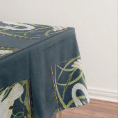 zwaan art nouveau twee zwanen tafelkleed (Voorbeeld)