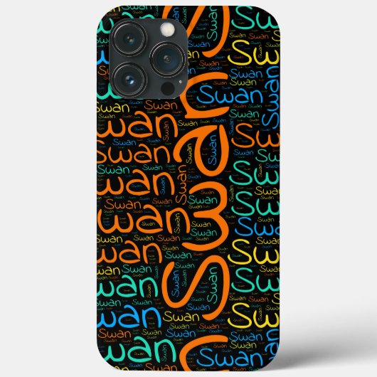Zwaan Case-Mate iPhone Case (Achterkant)