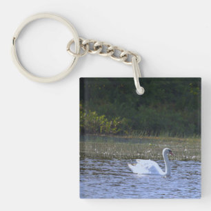 Zwaan Foto Sleutelhanger 