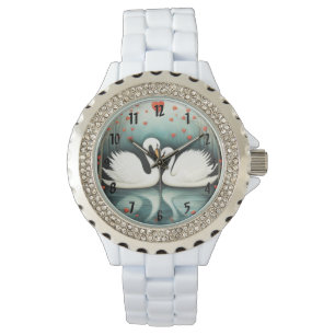 Zwaan Liefde 2 Horloge