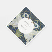  zwaan liefde bruiloft servet (Hoek)