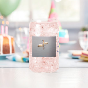 Zwaan Paar/Flight Can Glas