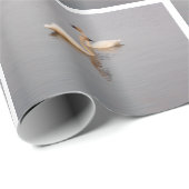 zwaan paar inpakpapier (Rol Hoek)