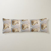 "Zwaan reflecties van schoonheid" Lichaamskussen (Achterkant)