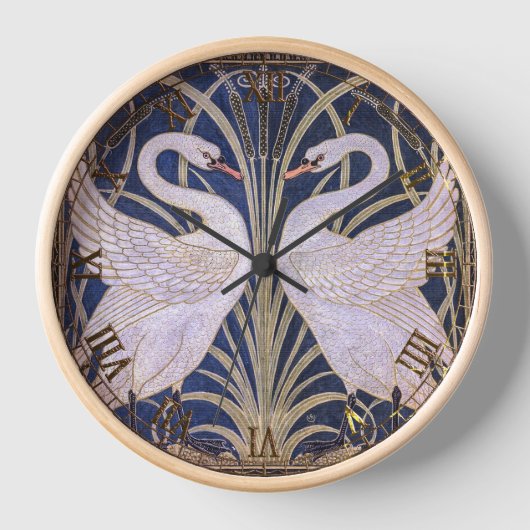  zwaan, rush en iris van W. Crane (Voorkant)