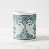 zwaan, rush en iris van W. Crane Extra Grote Beker (Voorkant)