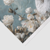 Zwaancollage decoupage tissuepapier (Detail)