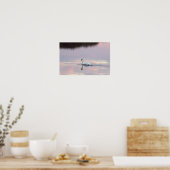 Zwaanreflectiesposter Poster (Keuken)
