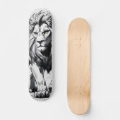 Zwaar als een Lion schaats Board Skateboard (Voorkant)