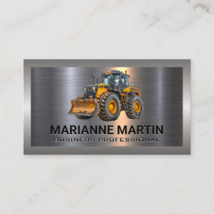 zwaar bedrijfsvoertuig   Metallic Visitekaartje