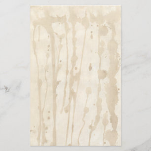 Zwaar bevlekte de Koffie de Langzaam verdwenen Briefpapier