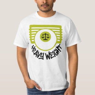 Zwaar gewicht trucker cadeau weegstation t-shirt