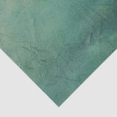 Zwaar goud barok ornament sprankelt smaragdgroen tissuepapier (Detail)