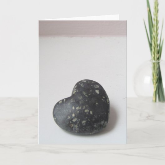 zwaar hart feestdagen kaart (Voorkant)