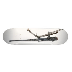 zwaar machinegeweer skateboard