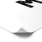 Zwaar vlees van schimmels poster (Hoek)