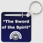 Zwaard van de Geest - Metal Sleutelhanger (Achterkant)