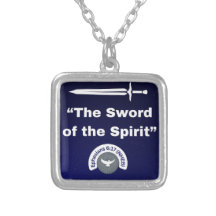 Zwaard van de Geest - Vierkant Ketting