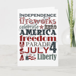 ** ZWAARDAG** OP DE **4e JULI** E N J O Y!!! Kaart