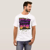 Zwaardeloos beatbox logo t-shirt (Voorkant volledig)