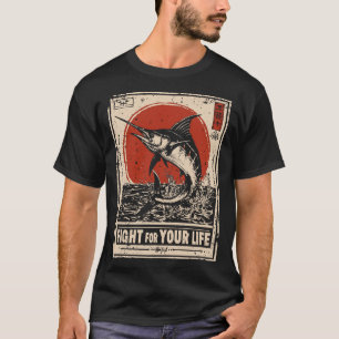 zwaardvis Ocean Warrior Portrait T-shirt