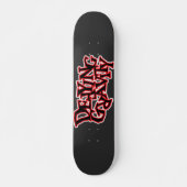 Zwaarte definiëren skateboard (Voorkant)