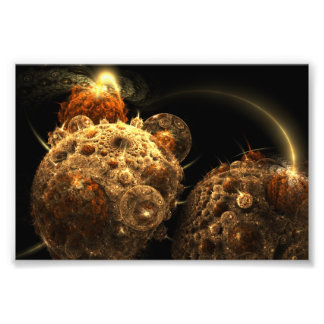 Zwaarte - Fractal Art Foto Uitbreiding Afdruk