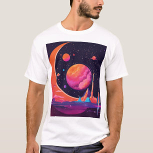 Zwaartekracht en magnetisme in de ruimte – futuris t-shirt