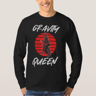 Zwaartekracht Queen Mountainbike Dirt Bike T-shirt