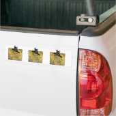 Zwaartekracht-Snowboarder Bumpersticker (Op Truck)