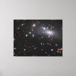 zwaartekrachtkoppeling   Galaxy Cluster RX J2129   Canvas Afdruk