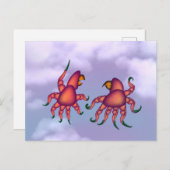 zwabbelen briefkaart (Voorkant / Achterkant)