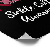 Zwager van een krijger sikkelcel bewustzijn poster (Hoek)