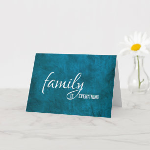 Zwager Verjaardag Blauwgroen Leder Kaart