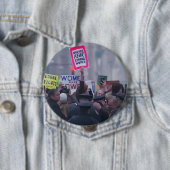 Zwakke Mannen vrezen een sterke Button voor vrouwe (In situ)