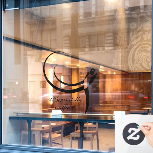 Zwaluw Raamsticker (Cafe Raam)