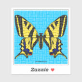 Zwaluwstaart - Sticker (Vel)