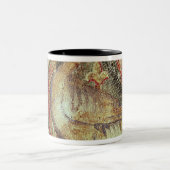 Zwan, gerestaureerd c.1200 tweekleurige koffiemok (Center)