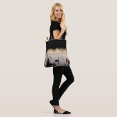 Zwanen bij Dusk Canvas tas (Op model)