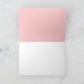 Zwanen en Rozen Victoriaans Blank Art Kaart (Binnen)