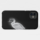 Zwanen Fractal Case-Mate iPhone Case (Achterkant (horizontaal))