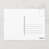 Zwanen in de liefde Briefkaart (Achterkant)