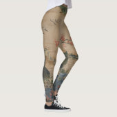 Zwanen in vlucht leggings (Rechts)