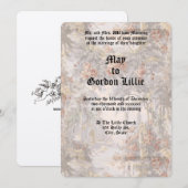 Zwanen onder Roos tuin Kaart (Voorkant / Achterkant)