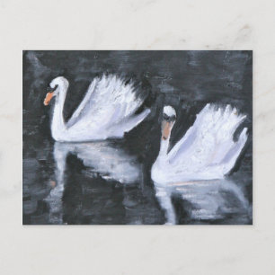 ZWANEN VAN VERSAILLES BRIEFKAART