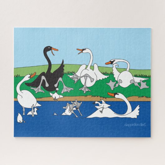 Zwanenmeer Legpuzzel (Horizontaal)