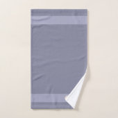 Zwanenpaar op zilvergrijze tinten badhanddoekenset bad handdoek (Handdoek)