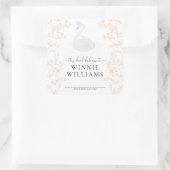 Zwanenprinses Deze Boek Is Van Boekplaat Sticker (Tas)