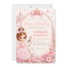 Zwanenprinses Roze Sprookjes Verjaardagsfeestje