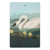 zwanenvogel witwaterzwanen mini klembord (Achterkant)